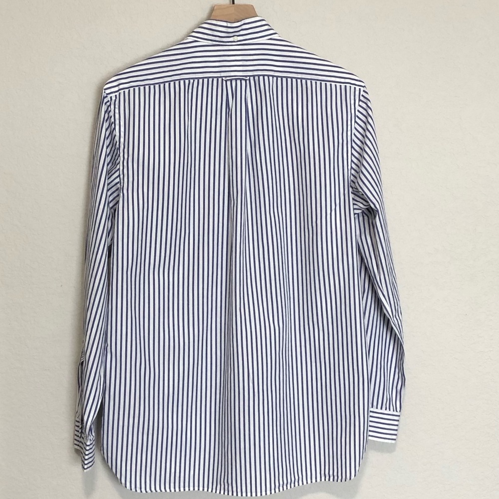 Ralph Lauren Yaught Club Button Down Poplin Shirt Medium - Picture 2 of 7